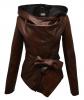WOMAN LEATHER JACKET CODE: 05-W-11560 (BROWN-ANTIQUE)